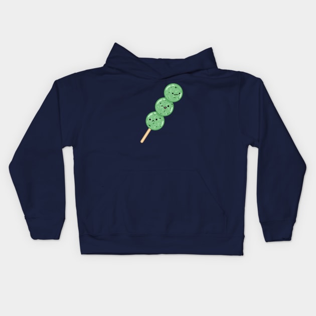 Kusa Dango Kids Hoodie by jofudachi